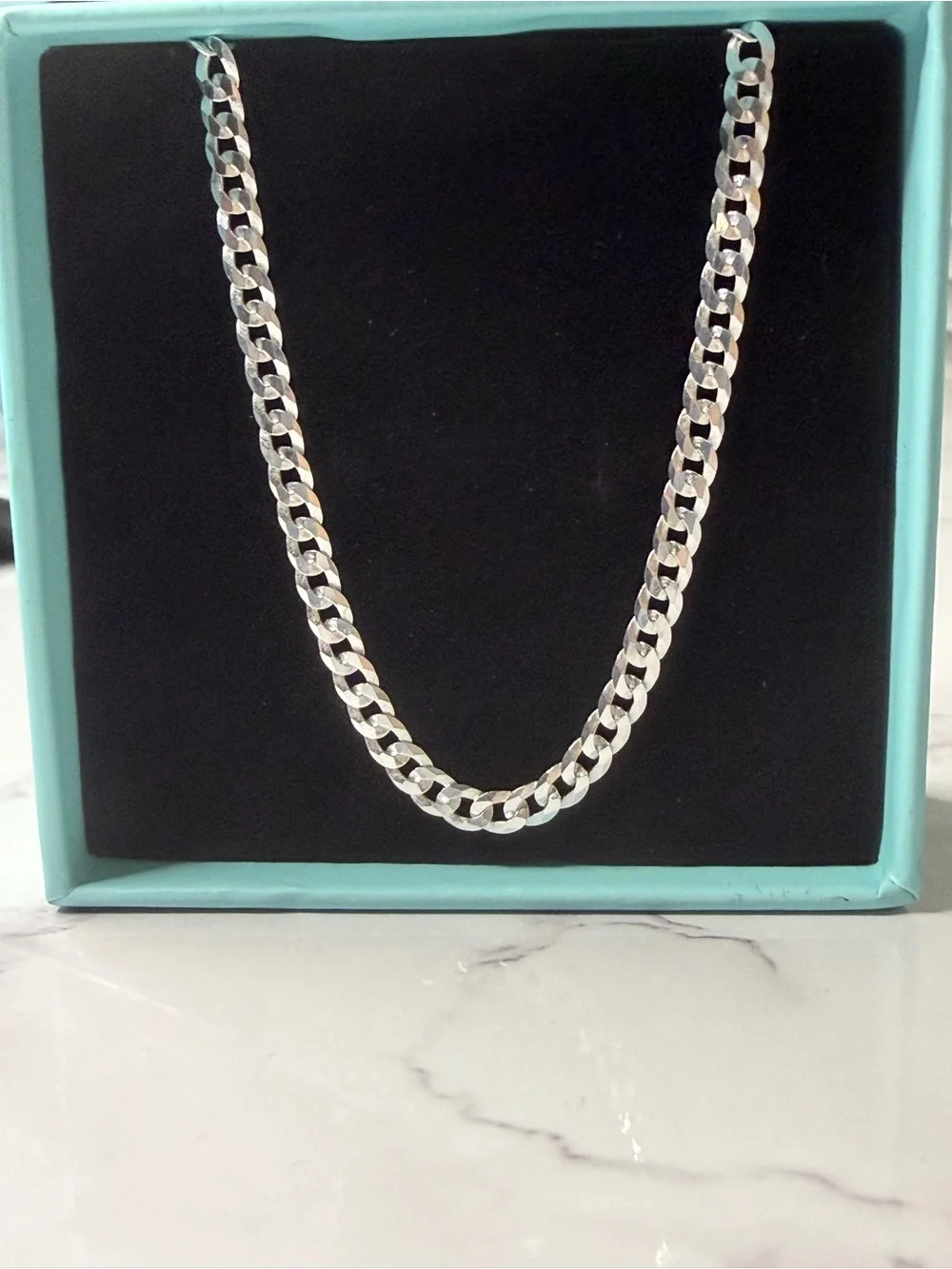 Sterling Silver Cuban Chain 3.6 mm
